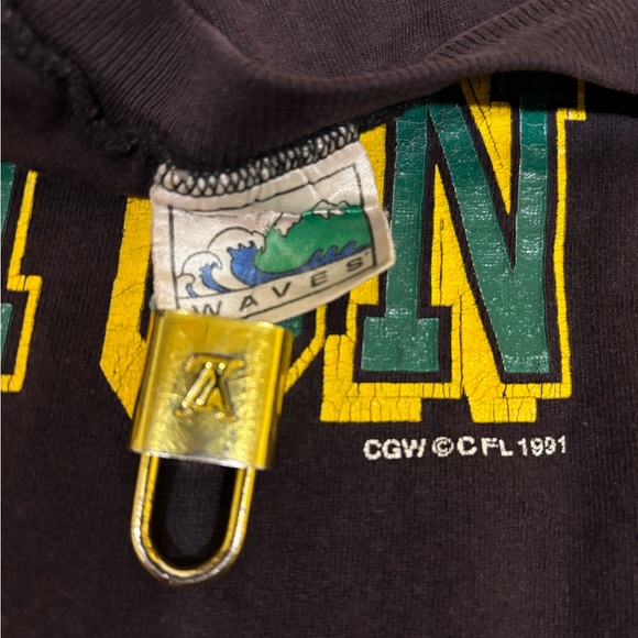 Vintage 1991 Edmonton Eskimos T-Shirt - Picture 2 of 2